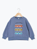 電車プリント裏起毛トレーナー（ブルー）｜Samansa Mos2 Lagom（KIDS）（サマンサモスモス ラーゴム）通販