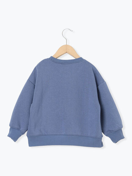 電車プリント裏起毛トレーナー（イエロー/ミント/ブルー）｜Samansa Mos2 Lagom（KIDS）（サマンサモスモス ラーゴム）通販