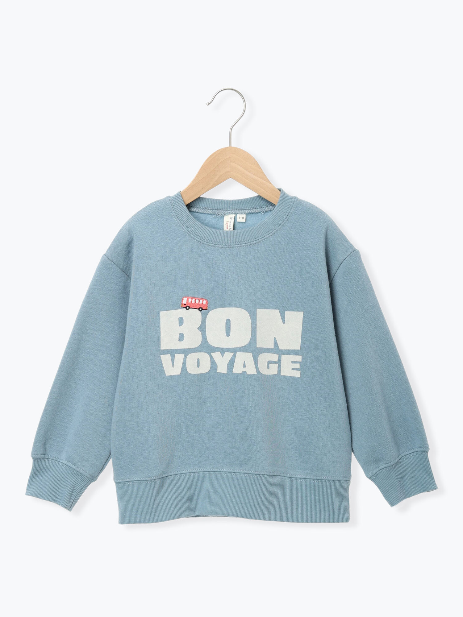 セール】 バス刺繍裏起毛トレーナー（レッド/グリーン/トップス