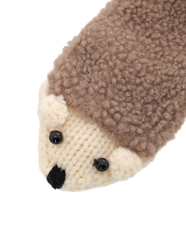 セール】 ハリネズミミトン（キナリ/アクセサリー/ミトン・手袋