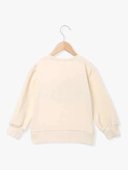 もふもふネコトレーナー（ピンク/キナリ）｜Samansa Mos2 Lagom（KIDS）（サマンサモスモス ラーゴム）通販