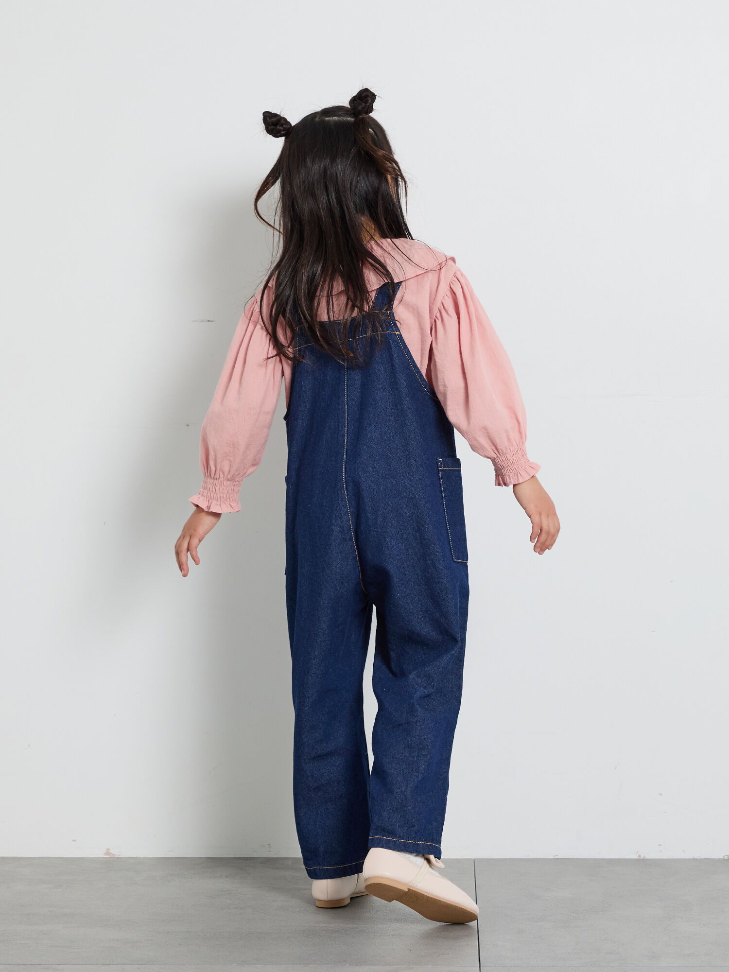 オーバーオール（ベージュ/ネイビー/ワンピース/ワンピース）| Samansa