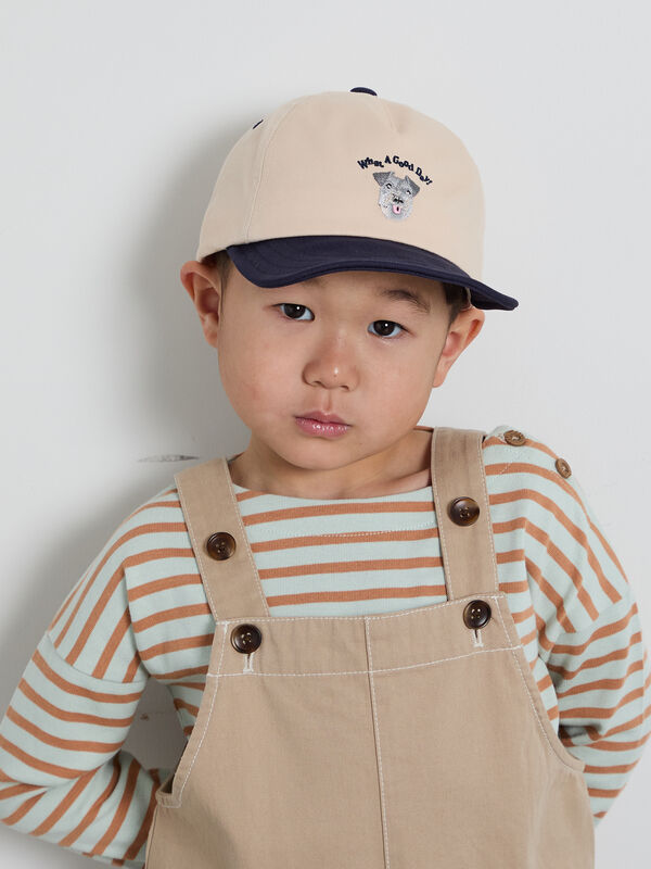 ハリネズミ刺繍ボーダーカットソー（ミント）｜Samansa Mos2 Lagom（KIDS）（サマンサモスモス ラーゴム）通販