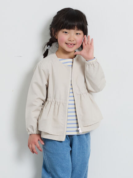 ハリネズミ刺繍ボーダーカットソー（ピンク/ミント/サックスブルー）｜Samansa Mos2 Lagom（KIDS）（サマンサモスモス ラーゴム）通販