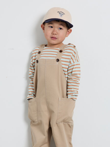 ハリネズミ刺繍ボーダーカットソー（ピンク/ミント/サックスブルー）｜Samansa Mos2 Lagom（KIDS）（サマンサモスモス ラーゴム）通販