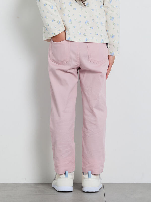 ストレッチツイルパンツ（ピンク/ベージュ/イエロー/ミント/ブルー）｜Samansa Mos2 Lagom（KIDS）（サマンサモスモス ラーゴム）通販