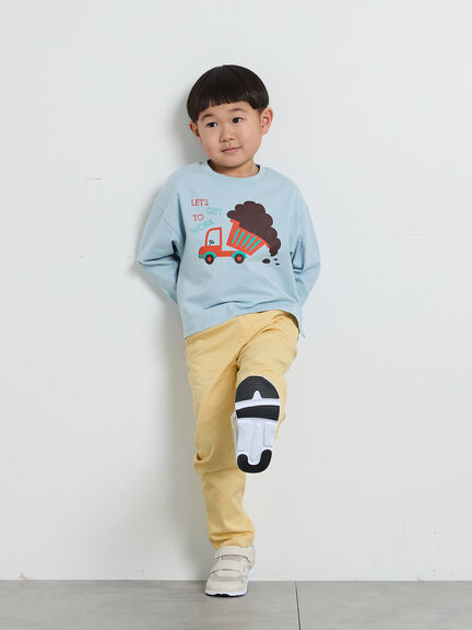 ストレッチツイルパンツ（ピンク/ベージュ/イエロー/ミント/ブルー）｜Samansa Mos2 Lagom（KIDS）（サマンサモスモス ラーゴム）通販