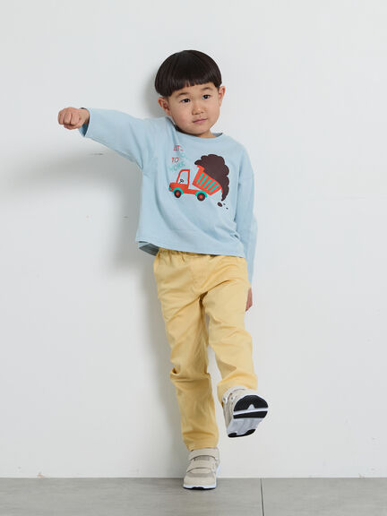 ストレッチツイルパンツ（ピンク/ベージュ/イエロー/ミント/ブルー）｜Samansa Mos2 Lagom（KIDS）（サマンサモスモス ラーゴム）通販