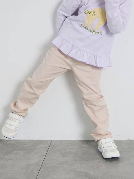 ストレッチツイルパンツ（ピンク/ベージュ/イエロー/ミント/ブルー）｜Samansa Mos2 Lagom（KIDS）（サマンサモスモス ラーゴム）通販