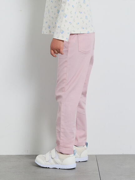 ストレッチツイルパンツ（ピンク/ベージュ/イエロー/ミント/ブルー）｜Samansa Mos2 Lagom（KIDS）（サマンサモスモス ラーゴム）通販