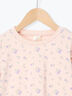 肩フリル花柄ロンT（オフホワイト/ピンク）｜Samansa Mos2 Lagom（KIDS）（サマンサモスモス ラーゴム）通販