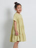 【140・150】チェック柄ティアードワンピース（イエロー/ブルー）｜Samansa Mos2 Lagom（KIDS）（サマンサモスモス ラーゴム）通販