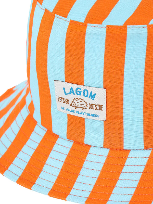 ストライプバケットハット（ピンク/ブルー/アクセサリー/ハット・帽子