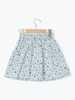 モモンガハウス(花・パンダ柄)夏仕様  涼しい夏生地を使用❗️ 1550円 セール】 花柄スカパン（オフホワイト/ネイビー/ボトムス/スカート