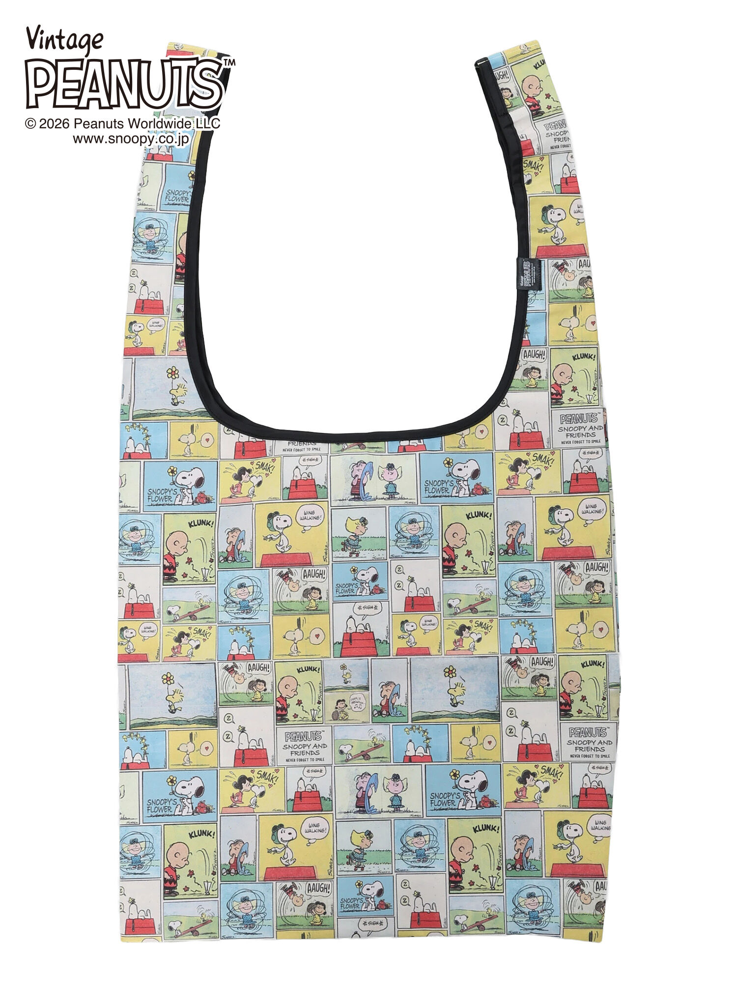 セール】 【FRUIT OF THE LOOM】PEANUTS トートバッグ（イエロー