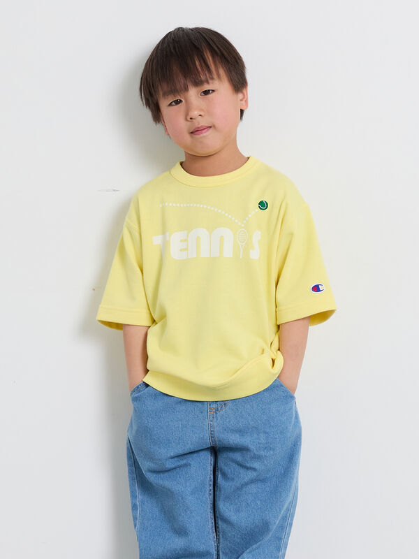 champion】半袖スウェット（グレー/イエロー/トップス/カットソー