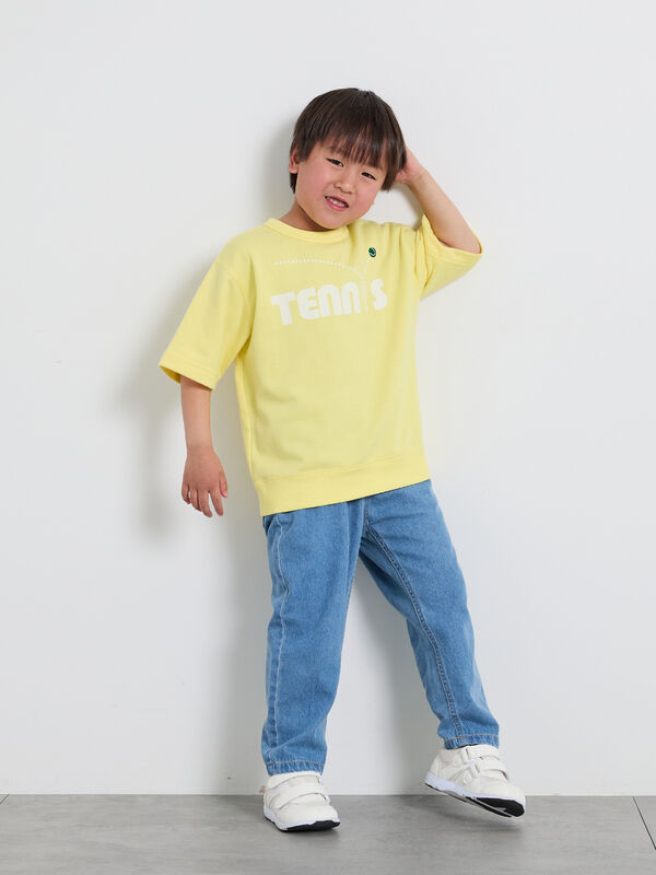 セール】 【champion】半袖スウェット（グレー/イエロー/トップス
