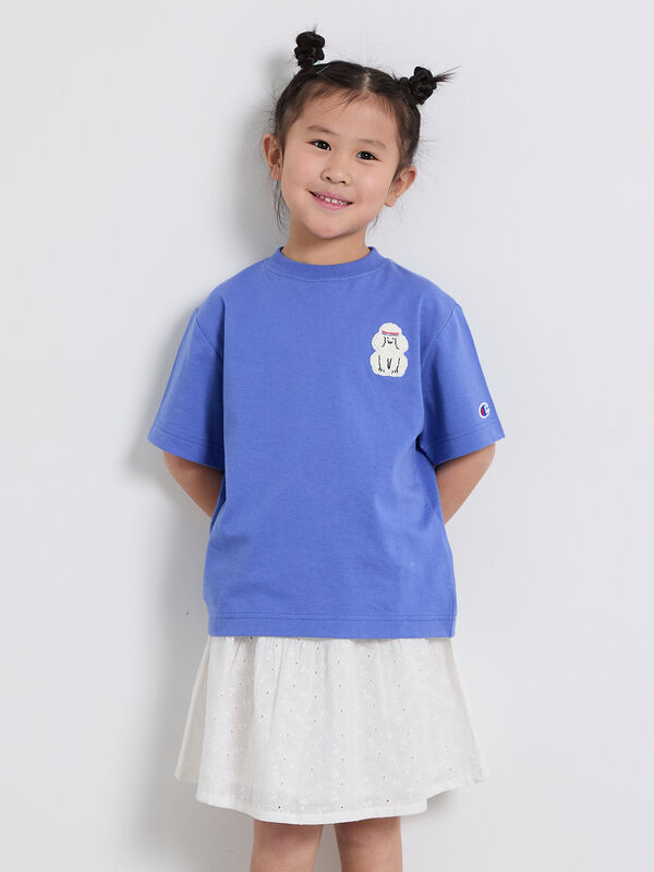 ON 青いフルーツ刺繍Tシャツ Mサイズ LIMITED】ワンポイント刺繍 半袖Tシャツ ウォーキング・ランニングウェア