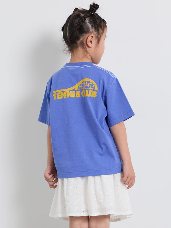 Champion】さがら刺繍Tシャツ（ブルー/TOPグレー/トップス/Tシャツ