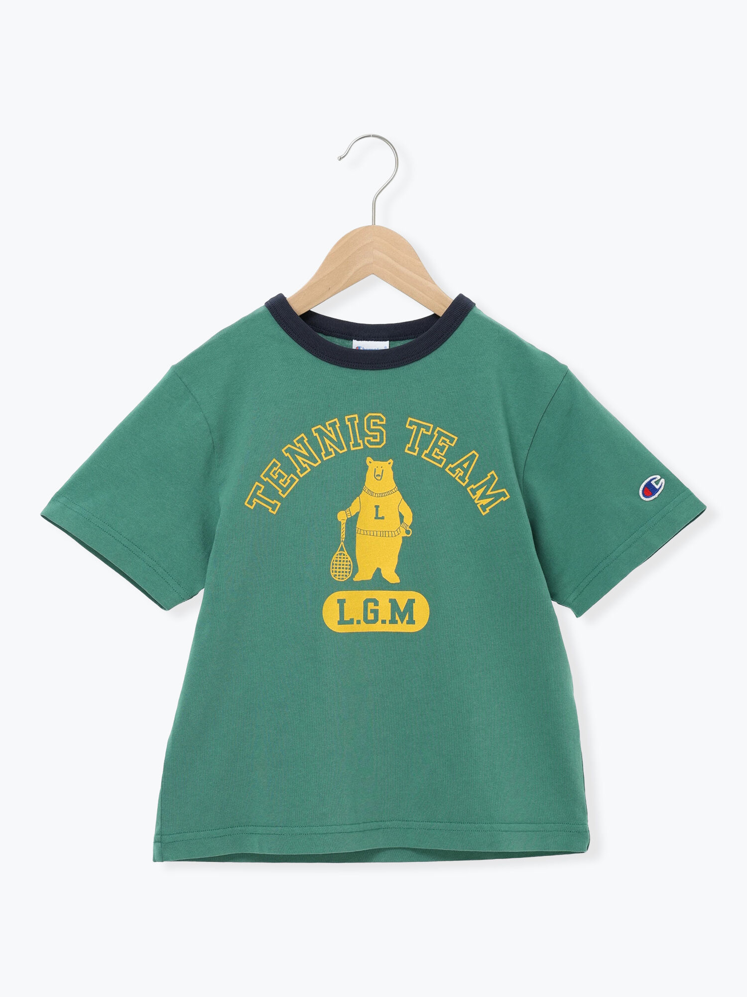 セール】 【champion】リンガーTシャツ（モカ/グリーン/トップス/T