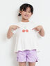 【吸水速乾】サクランボさがら刺繍Tシャツ（オフホワイト）｜Samansa Mos2 Lagom（KIDS）（サマンサモスモス ラーゴム）通販