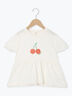 【吸水速乾】サクランボさがら刺繍Tシャツ（オフホワイト/ピンク）｜Samansa Mos2 Lagom（KIDS）（サマンサモスモス ラーゴム）通販