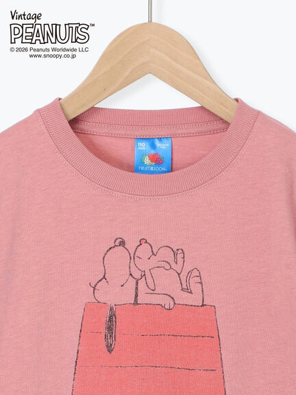 【FRUIT OF THE LOOM】PEANUTS プリント半袖T（ピンク/パープル）｜Samansa Mos2 Lagom（KIDS）（サマンサモスモス ラーゴム）通販