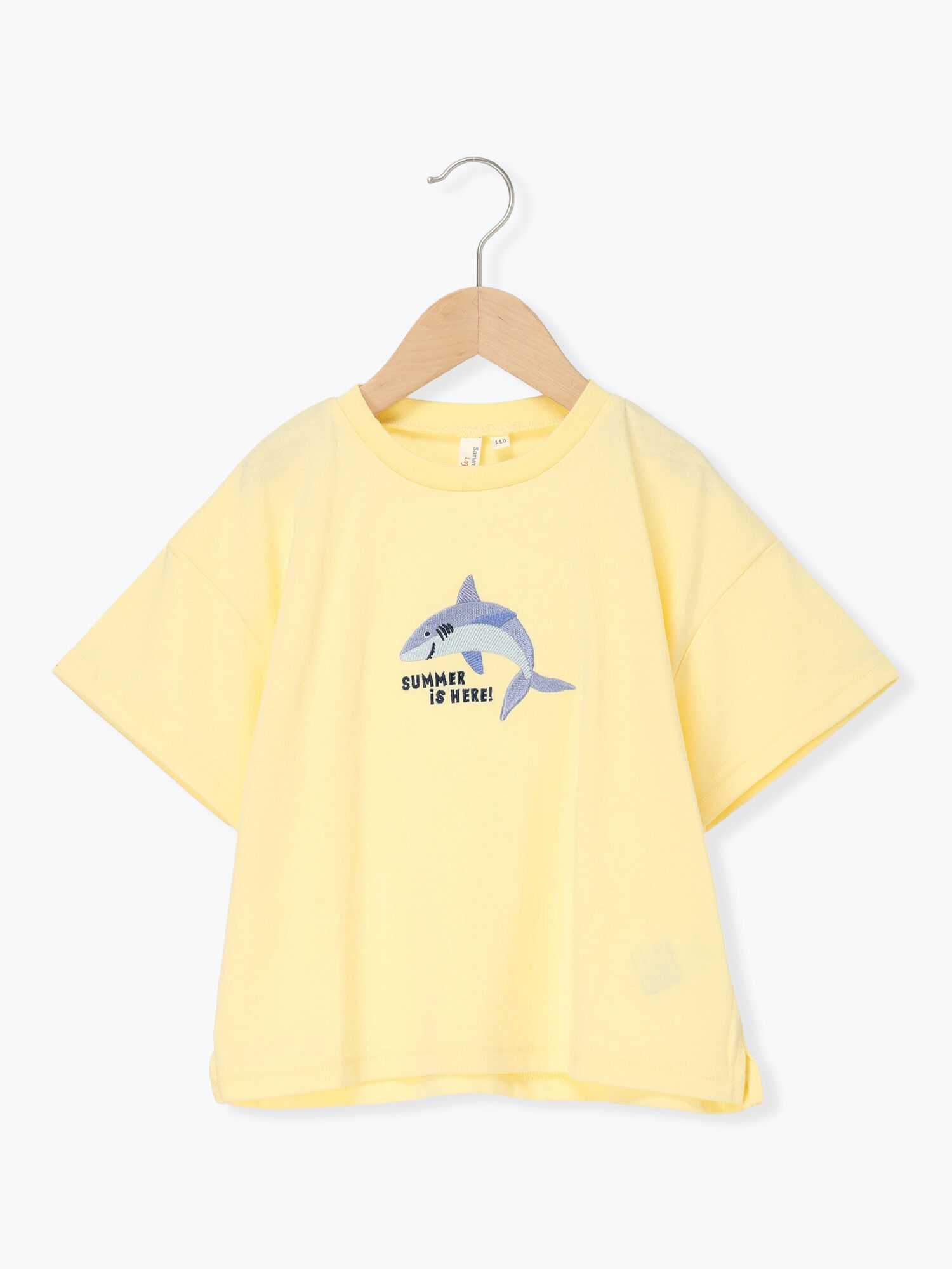 【希少】GANRYU COMME des GARÇONS 総柄Tシャツ　サメ刺繍 吸水速乾】サメ刺繍Tシャツ（イエロー/グリーン/ブルー/トップス/T