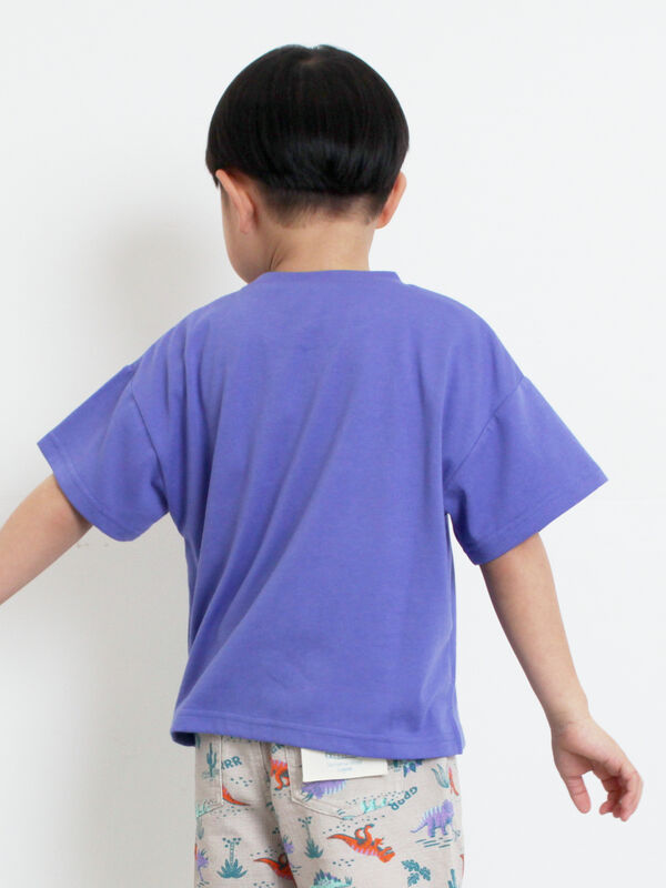 セール】 【吸水速乾】サメ刺繍Tシャツ（イエロー/グリーン/ブルー