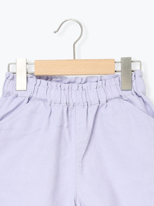 期間限定】 【140・150】ショート丈ひんやりパンツ（ベージュ