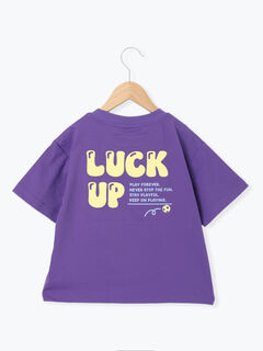 吸水速乾】発泡プリントTシャツ（イエロー/グリーン/パープル/トップス