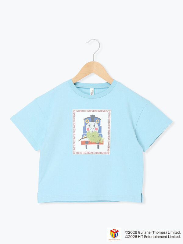 セール】 【きかんしゃトーマス】プリントTシャツ（イエロー/グリーン