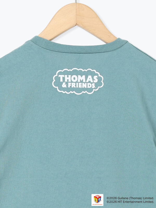セール】 【きかんしゃトーマス】プリントTシャツ（イエロー/グリーン