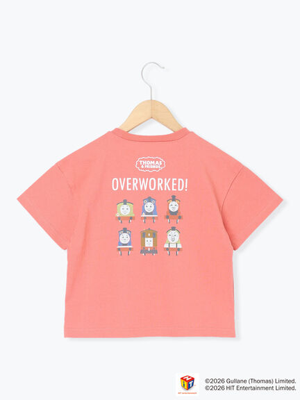 セール】 【きかんしゃトーマス】バックプリントTシャツ（オレンジ