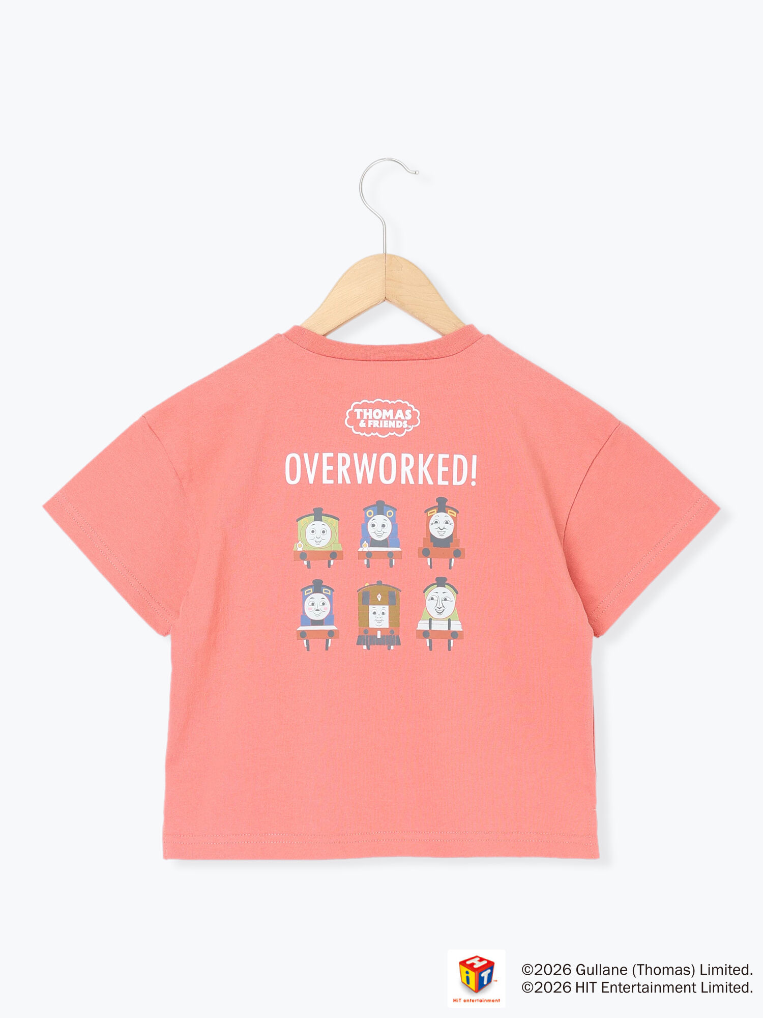 セール】 【きかんしゃトーマス】バックプリントTシャツ（オレンジ
