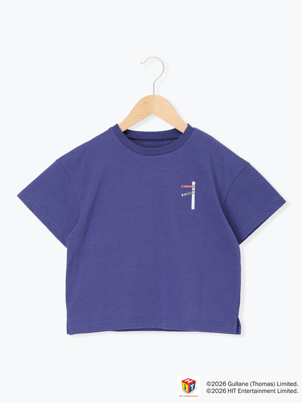 セール】 【きかんしゃトーマス】バックプリントTシャツ（オレンジ