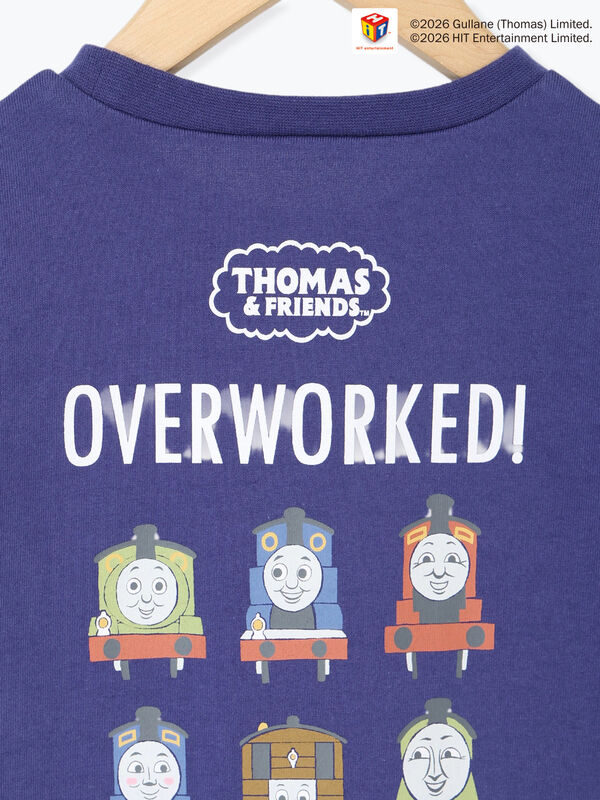 セール】 【きかんしゃトーマス】バックプリントTシャツ（オレンジ