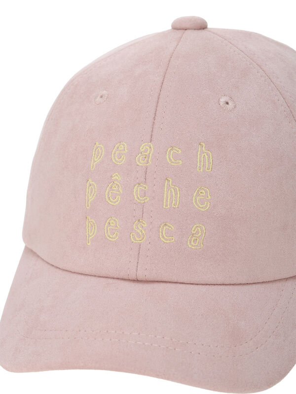 ロゴ刺繍CAP（ピンク/ベージュ/アクセサリー/ハット・帽子）| Samansa