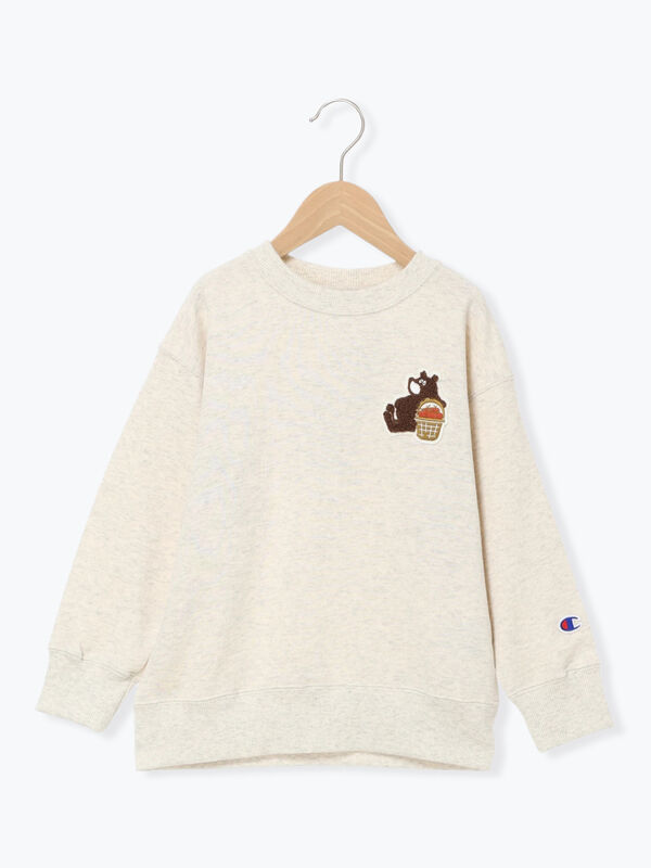 Champion別注】さがら刺繍トレーナー（レッド/オートミール/トップス