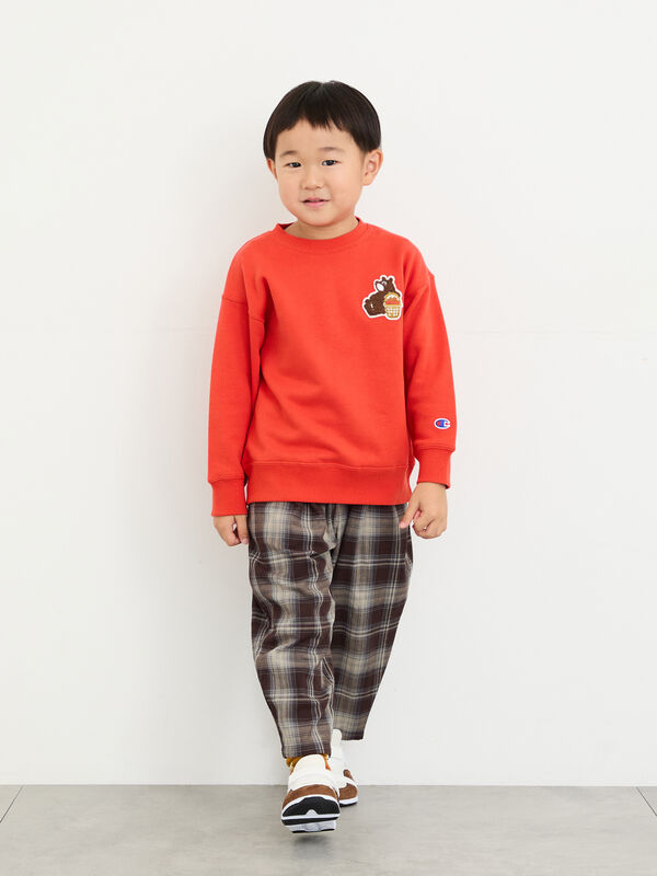Champion別注】さがら刺繍トレーナー（レッド/オートミール/トップス