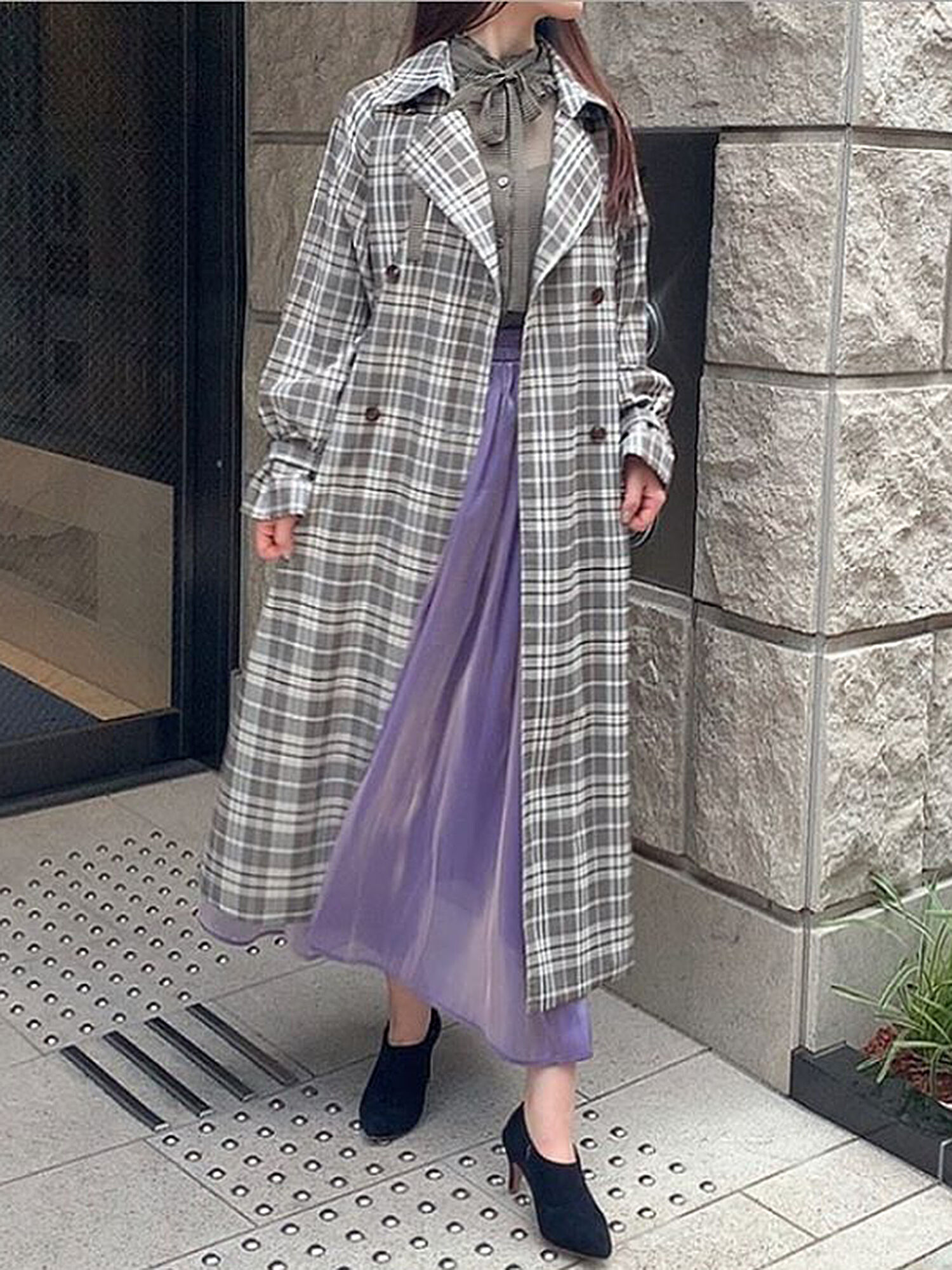 セール トレンチコート グレー ベージュ パープル アウター コート Te Chichi Classic テチチ クラシック 公式通販