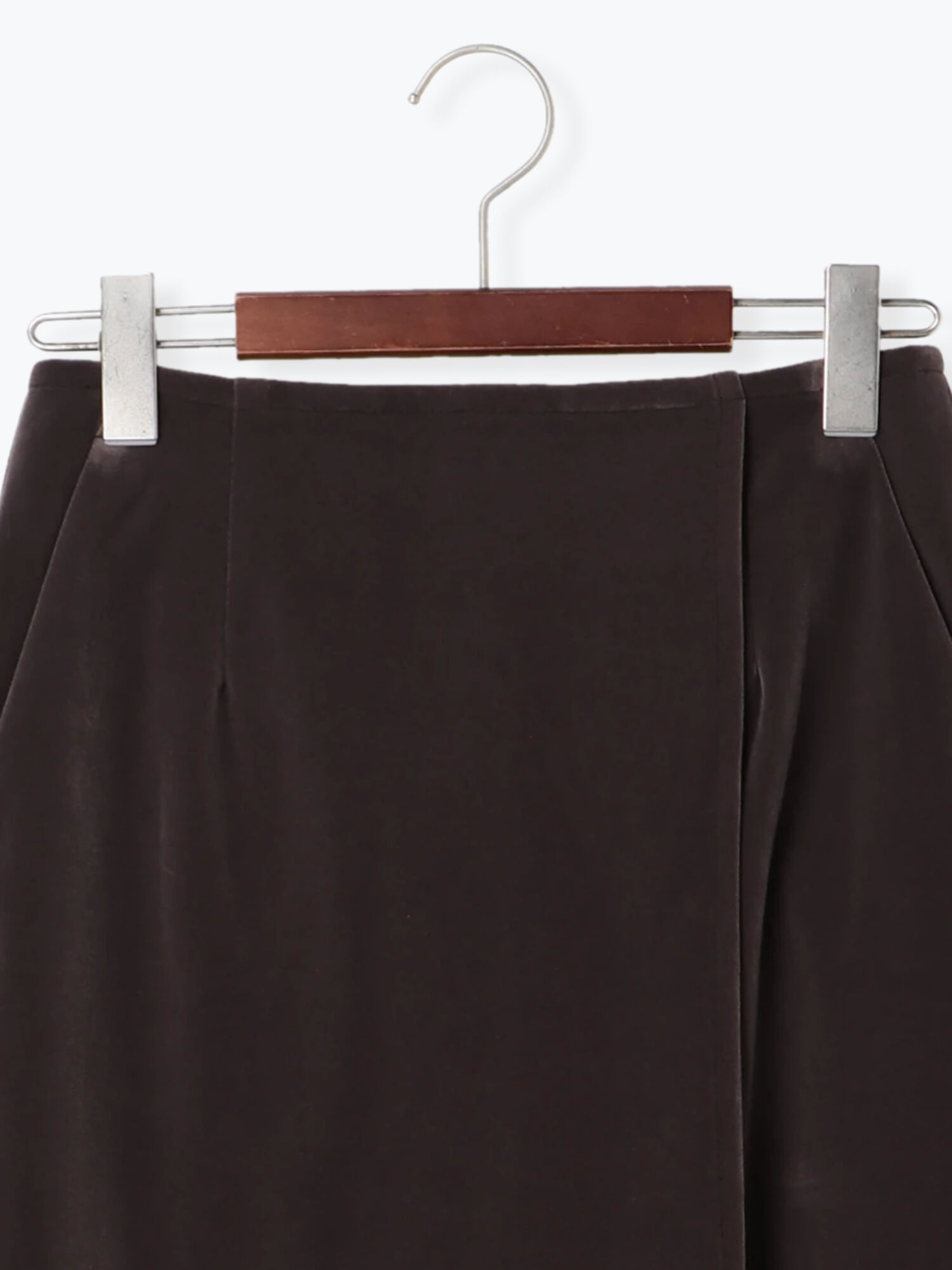 セール ベロアロングスカート オフホワイト モカ ボトムス Te Chichi Classic テチチ クラシック 公式通販