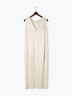 【JAPAN FABRIC】リンクルアセテートサテンワンピース《2025summer catalog item》（オフホワイト）｜Te chichi CLASSIC（テチチ クラシック）通販