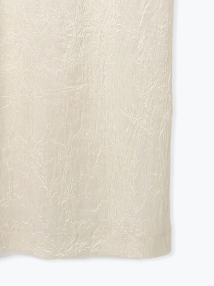 【JAPAN FABRIC】リンクルアセテートサテンワンピース《2025summer catalog item》（オフホワイト）｜Te chichi CLASSIC（テチチ クラシック）通販