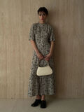 【DEVEAUX】ボタニカルプリントワンピース《2025summer catalog item》（ベージュ）｜Te chichi CLASSIC（テチチ クラシック）通販