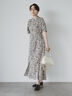 【DEVEAUX】ボタニカルプリントワンピース《2025summer catalog item》（ベージュ）｜Te chichi CLASSIC（テチチ クラシック）通販