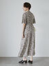 【DEVEAUX】ボタニカルプリントワンピース《2025summer catalog item》（ベージュ）｜Te chichi CLASSIC（テチチ クラシック）通販