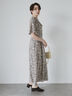 【DEVEAUX】ボタニカルプリントワンピース《2025summer catalog item》（ベージュ）｜Te chichi CLASSIC（テチチ クラシック）通販
