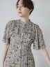 【DEVEAUX】ボタニカルプリントワンピース《2025summer catalog item》（ベージュ）｜Te chichi CLASSIC（テチチ クラシック）通販