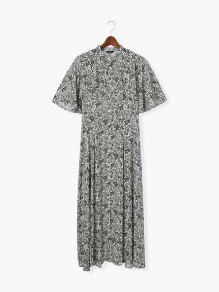 【DEVEAUX】ボタニカルプリントワンピース《2025summer catalog item》（ベージュ）｜Te chichi CLASSIC（テチチ クラシック）通販